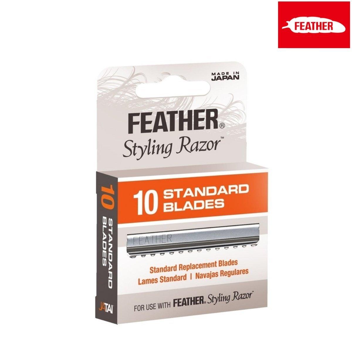 Feather Standard Blades For Styling & Texturizing Razors - Scissor Hub Australia