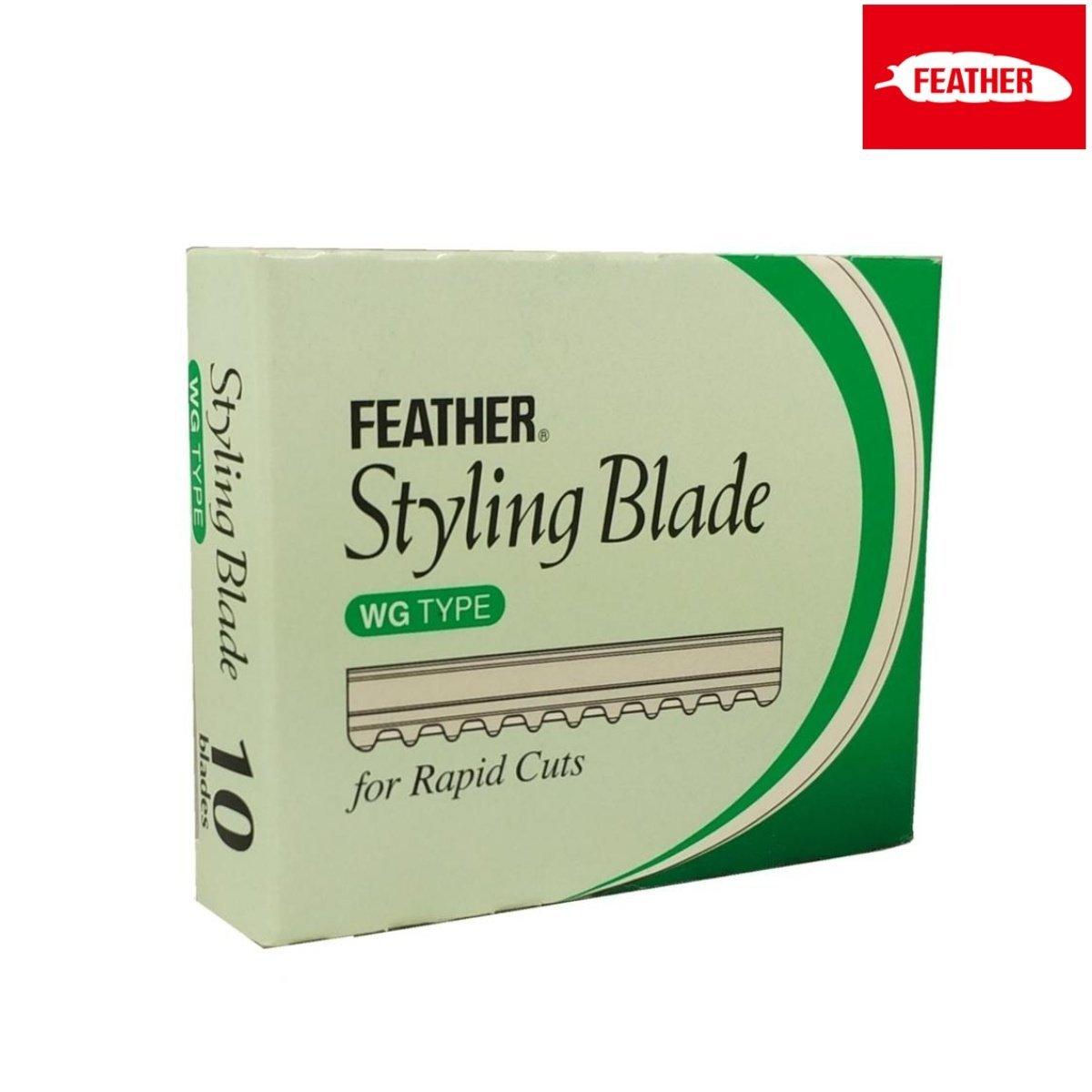 Feather WG Blades For Styling Razor - Scissor Hub Australia