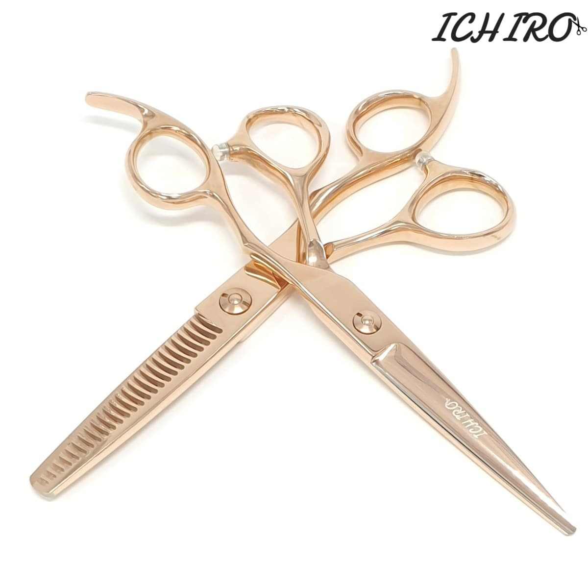 Salon/Barber Scissors Set (Gold Plated)