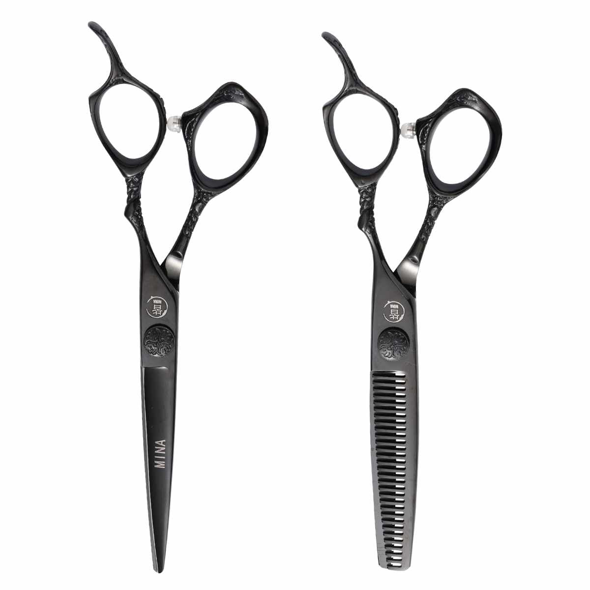 Ichiro Matte Black Hair Cutting Scissor  Matte Black Shears - Japan  Scissors USA